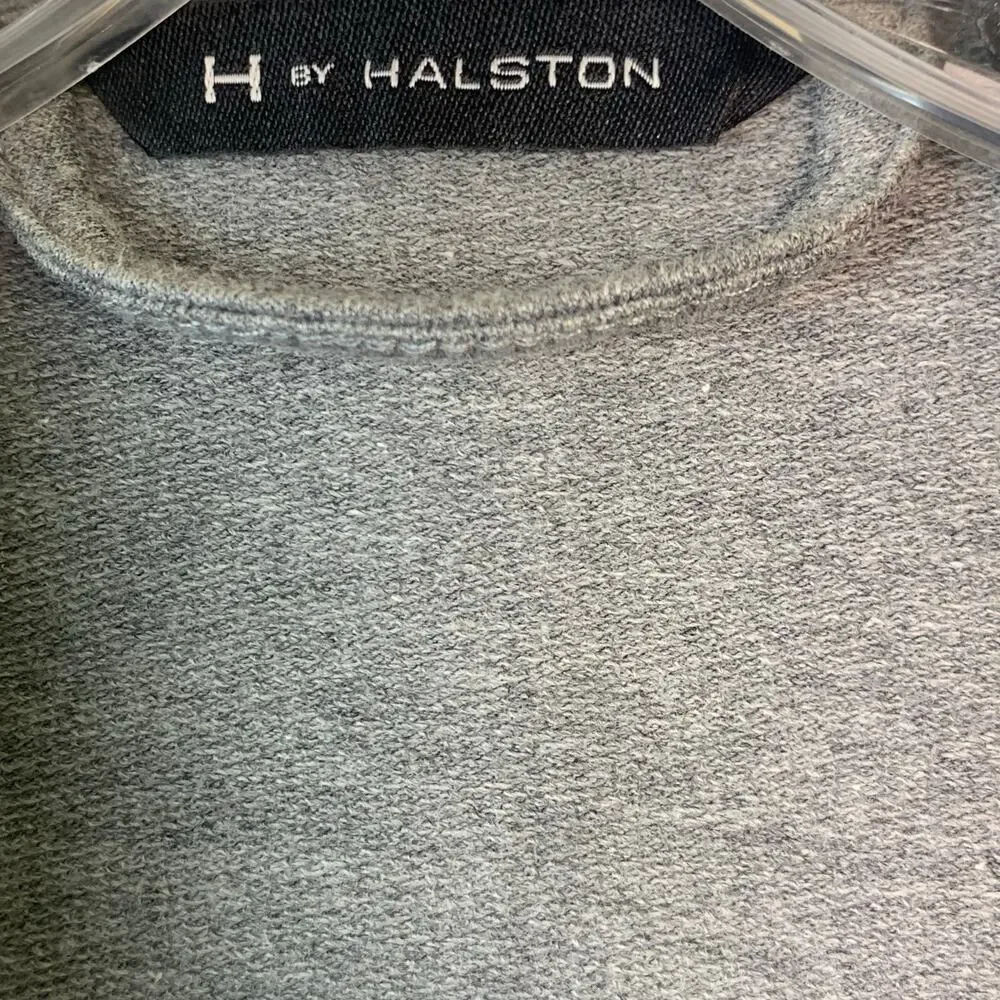 H by Halston Gray Open Jacket with Pockets Size Medium - Picture 4 of 11
